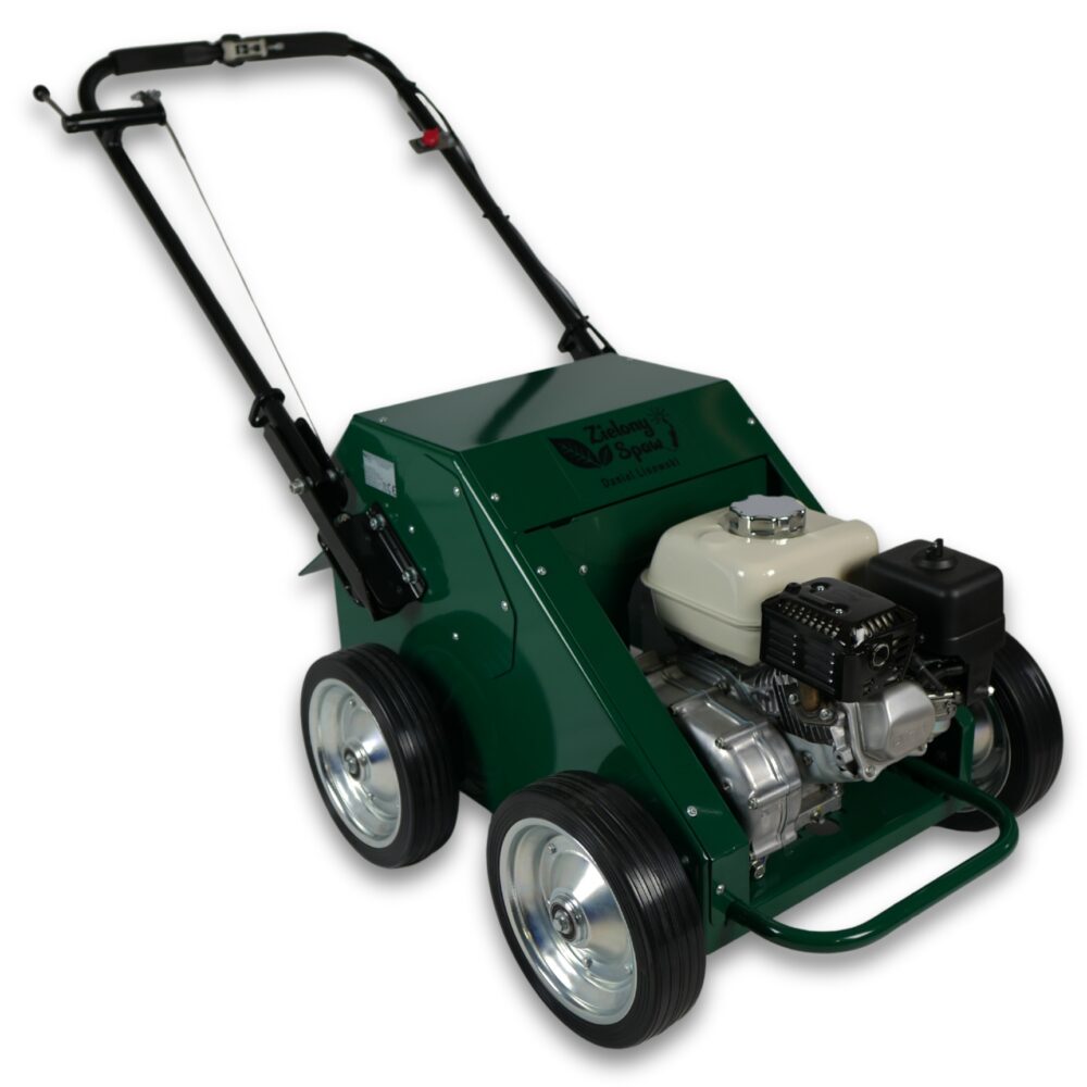 Aerator spalinowy tłokowy do trawnika – Zielony Spaw