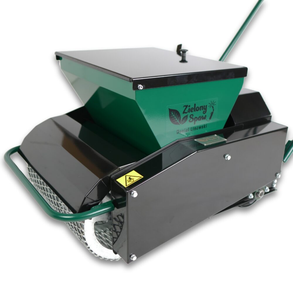 Spalinowy siewnik do trawy